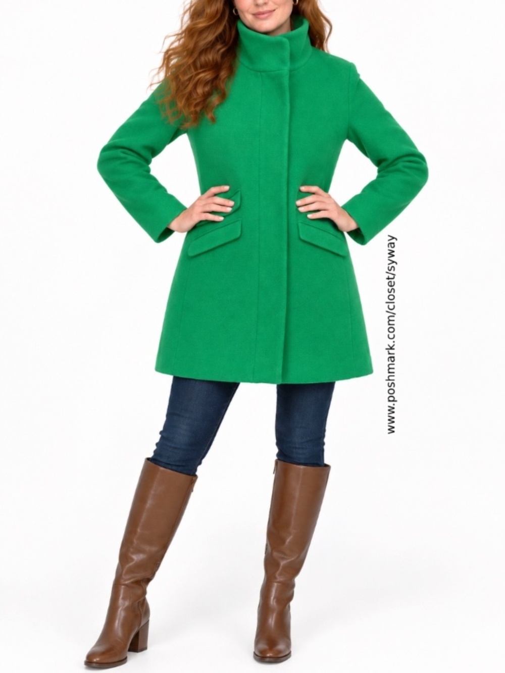 J Crew Cocoon Coat in Italian Stadium Cloth Wool